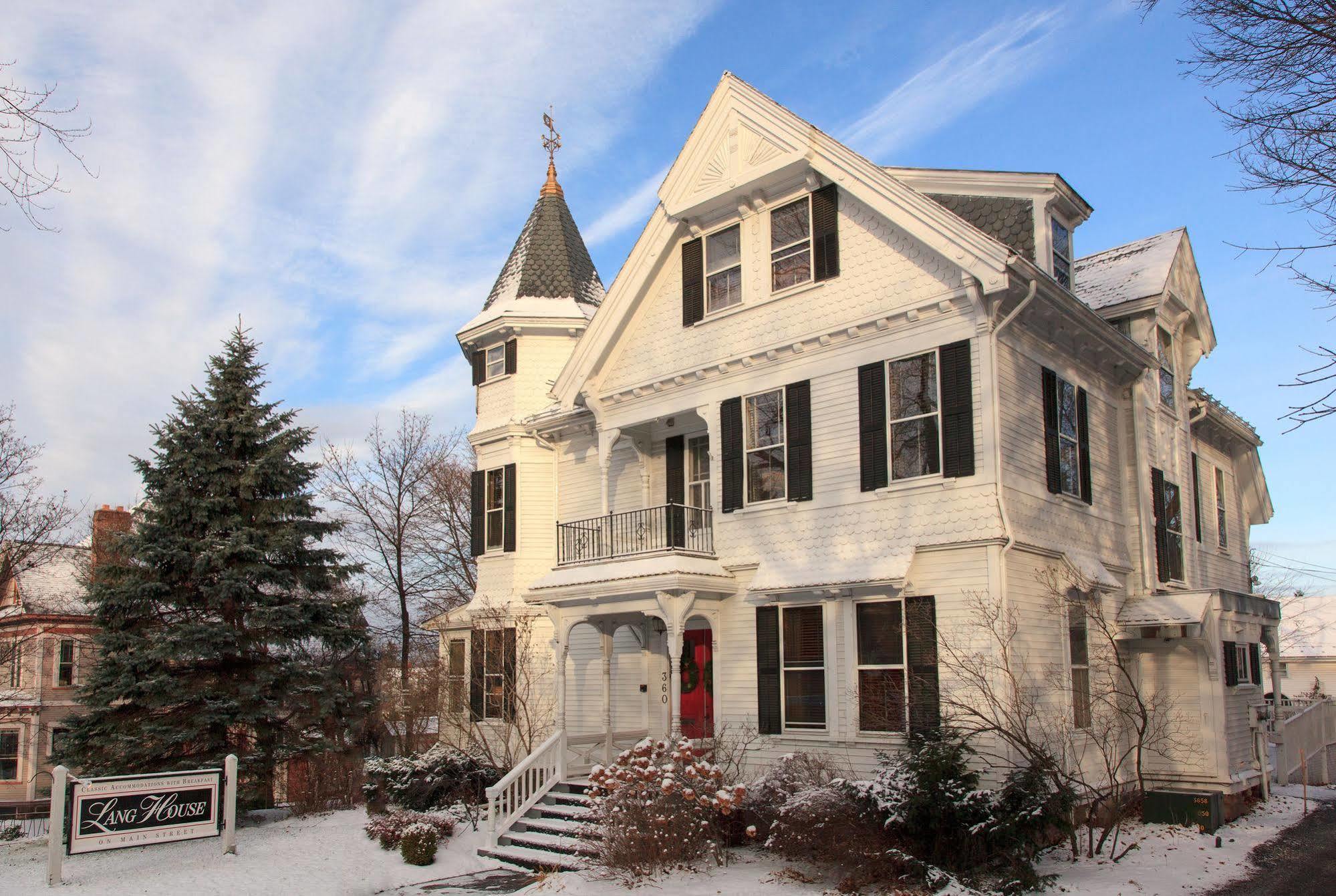 Lang House On Main Street Bed & Breakfast เบอร์ลิงตัน ภายนอก รูปภาพ